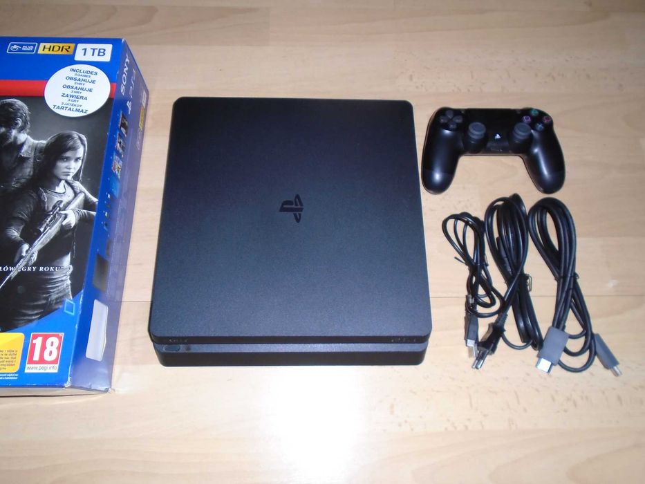 Konsola PS4 Playstation 4 Zestaw 23 Gry 1TB
