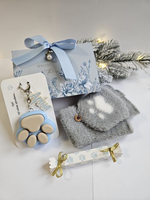 Подарунковий набір іменний. Подарунок на Миколая Різдво Новий рік