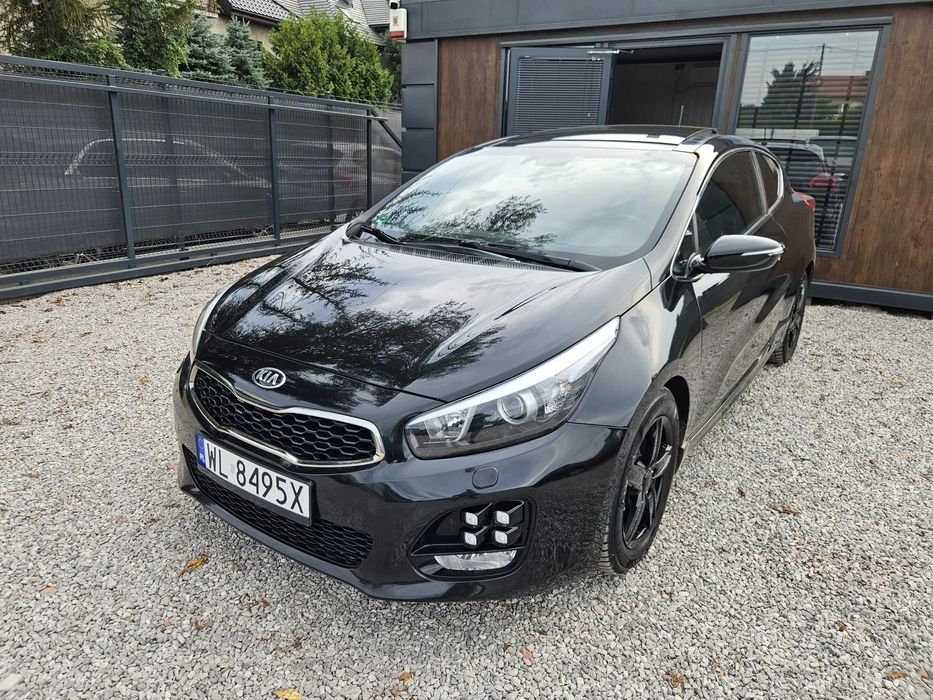 Kia Ceed 1.6 CRDi GT Line 136KM Serwis Zadbany Kamera Navi Grzane Fotele