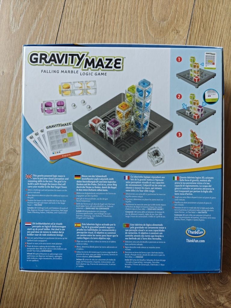 Gra logiczna gravity maze Labirynt Grawitacyjny Ravensburger