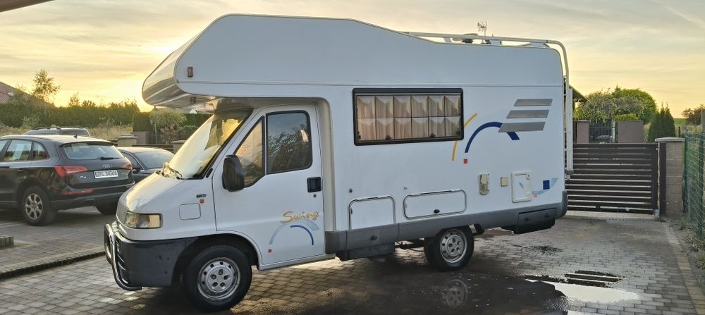 Kamper Hymer Swing 544 Fiat Ducato Przebieg 89000km bardzo zadbany