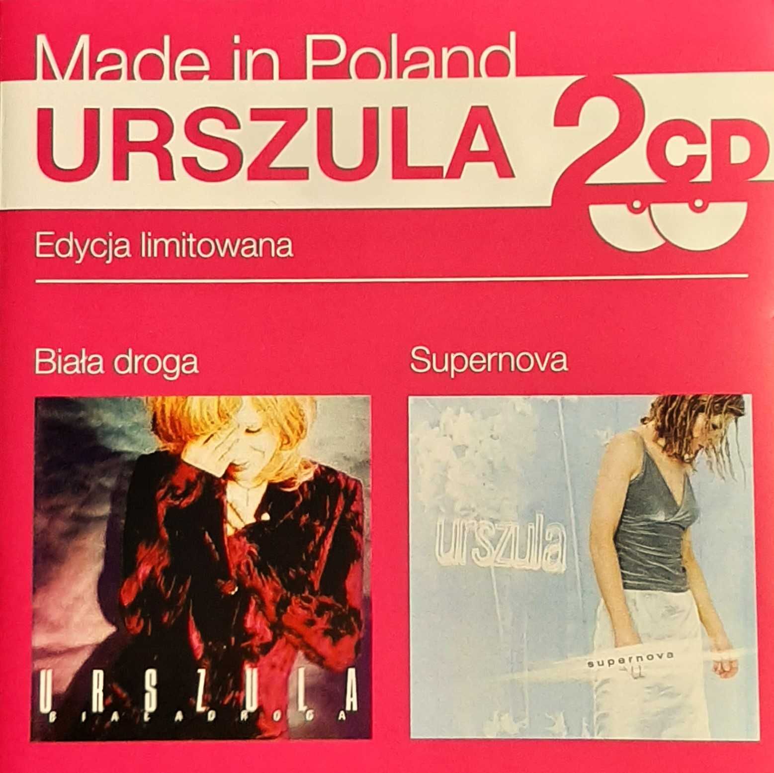 Polecam Znakomite 2 Albumy CD  URSZULA - Biała droga - Supernova  2 CD