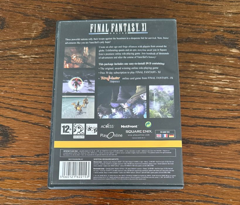 Jogo PC - Final Fantasy XI