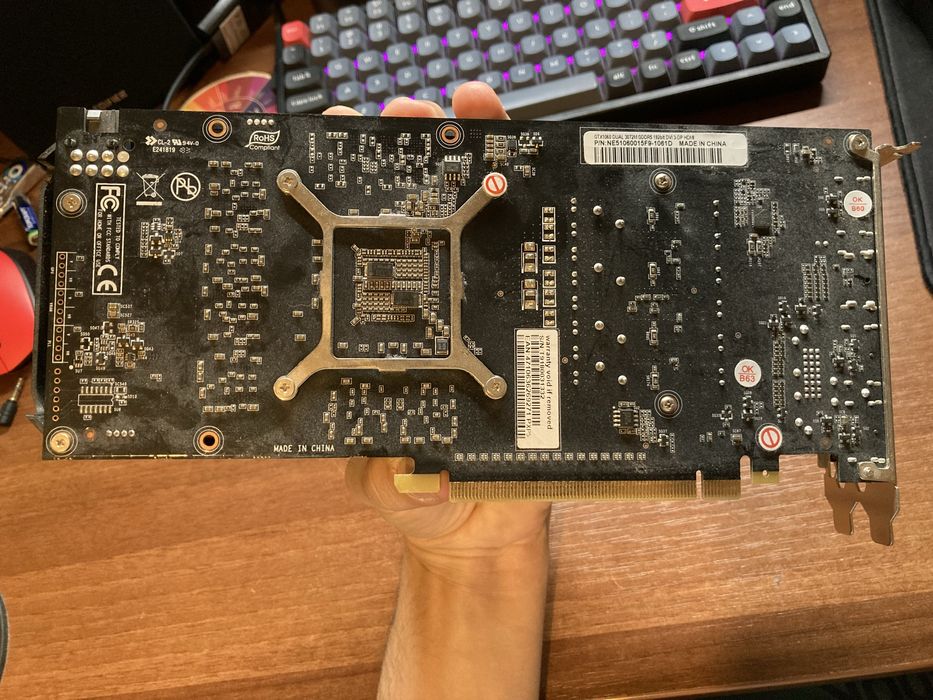 Karta graficzna GeForce GTX1060 dual 3GB GDDR5