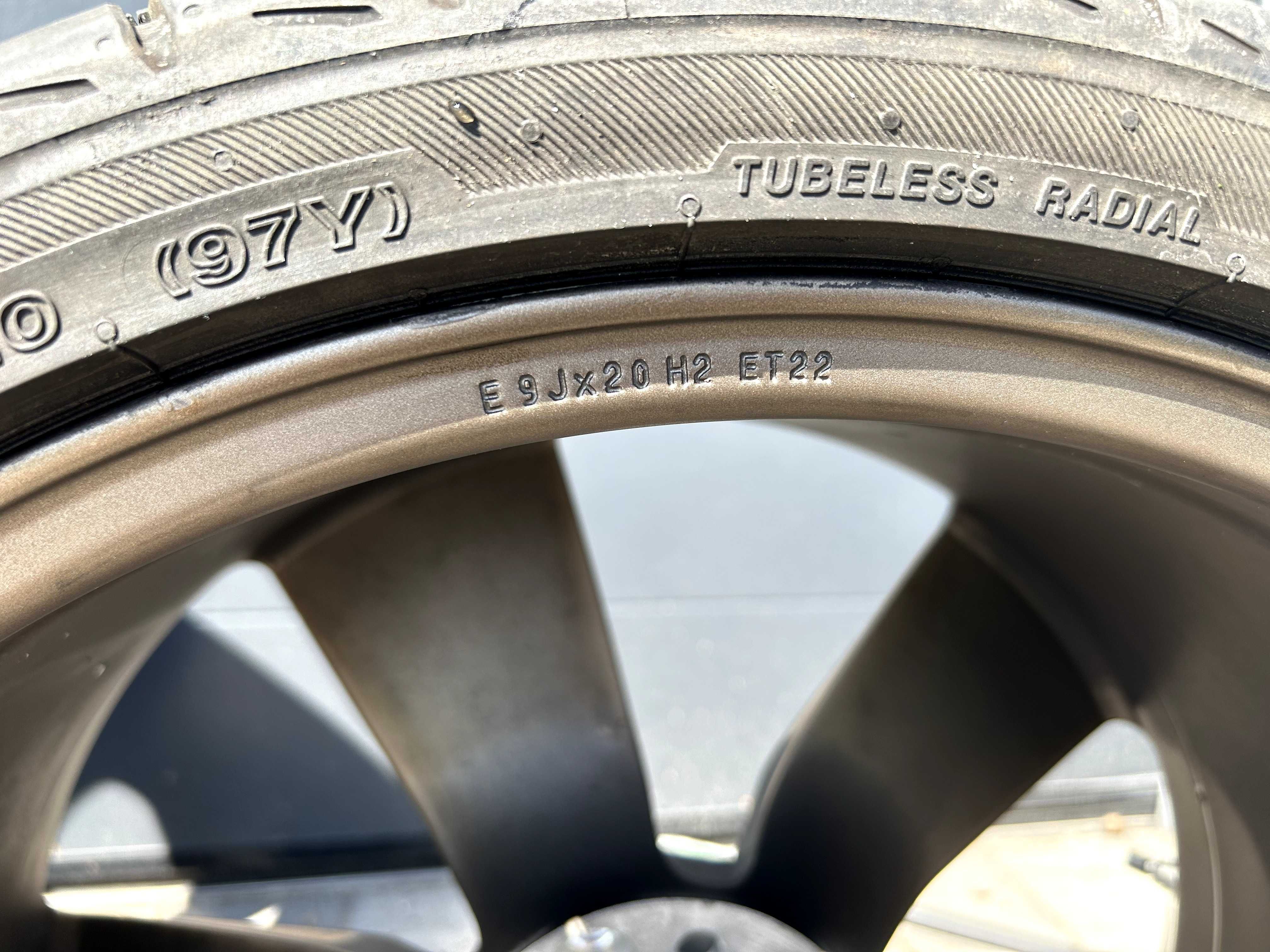 koła felgi 20 cali Audi RS5 A5 S5 RS4 A7 Peak Bronze 275/30r20 9J ET22