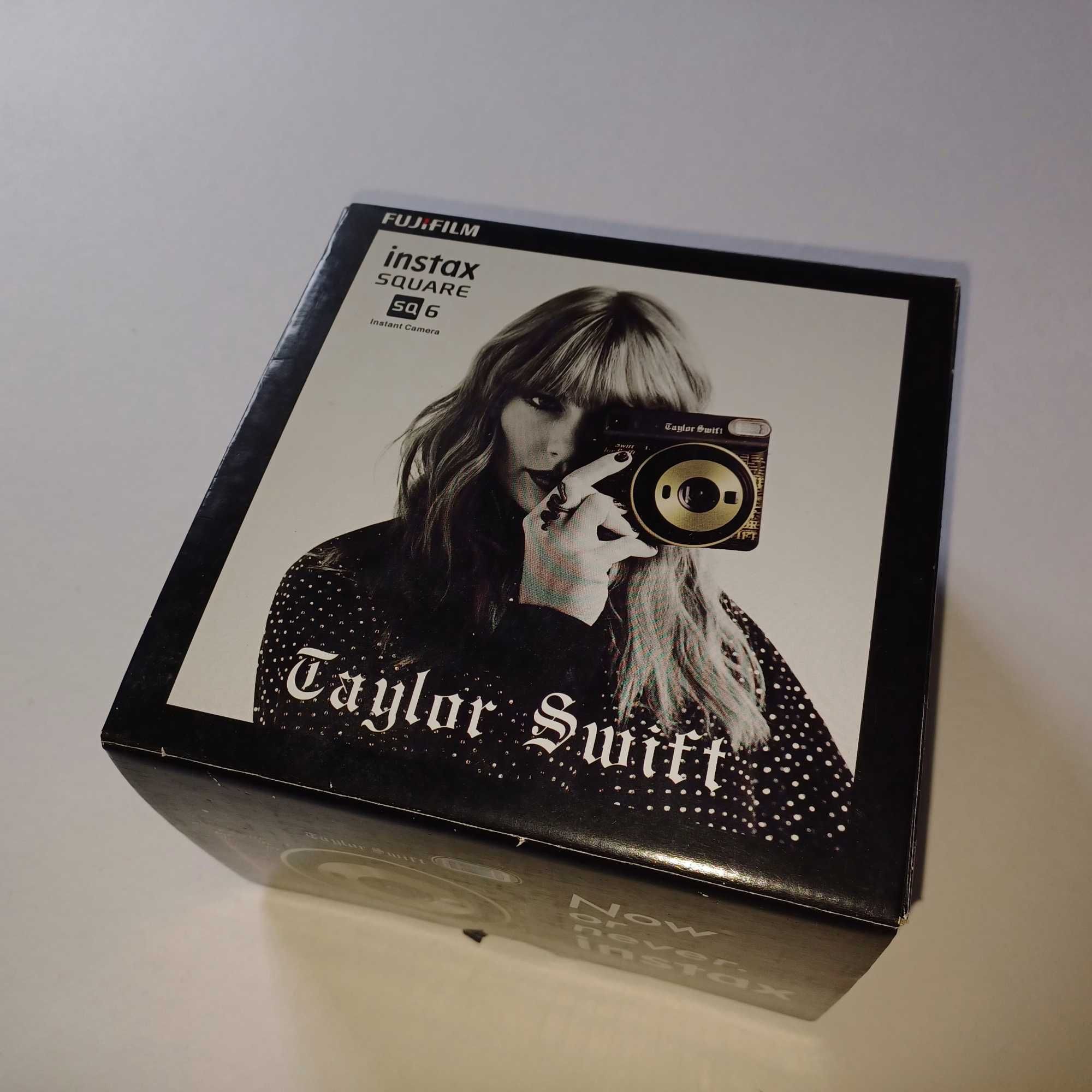 Instax SQ6 Taylor Swift na sua embalagem de origem