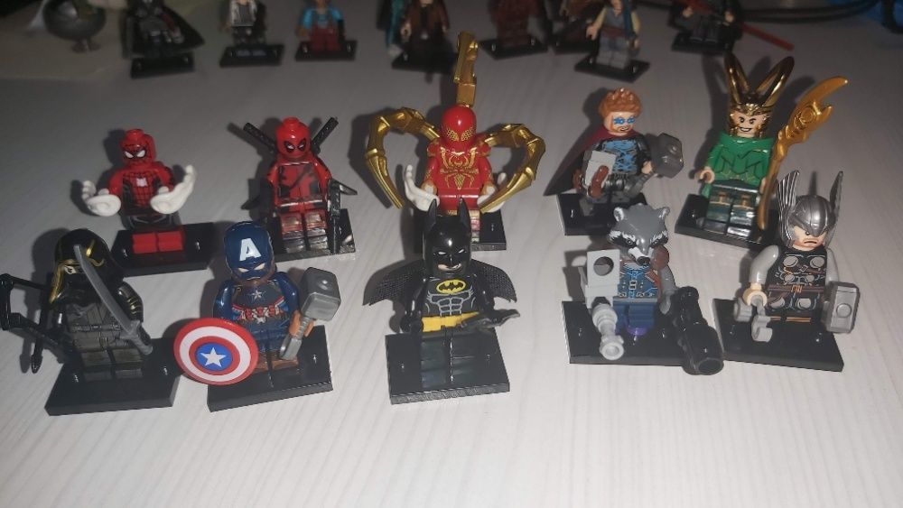 Новые фигурки Marvel - для lego лего