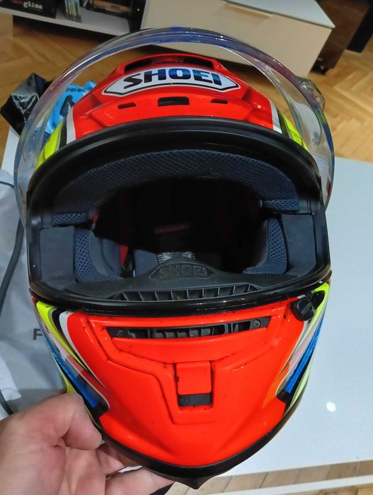 kask  SHOEI X-SPIRIT III Daijiro+Interkom +szyba FOTOCHROM  rozm.M