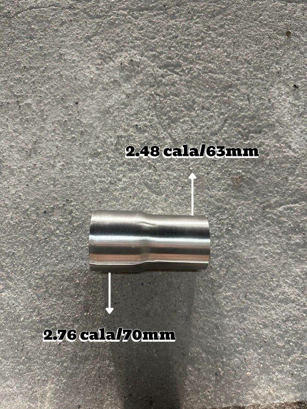 Downpipe 3,5 cala stal nierdzewna platforma MQB (audi,vw,seat,skoda)