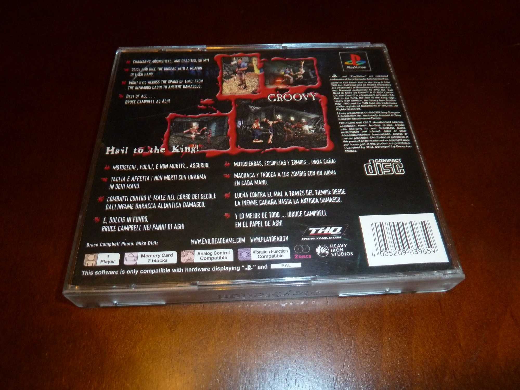 Evil Dead: Hail to the King na PS1, unikat, najtaniej!