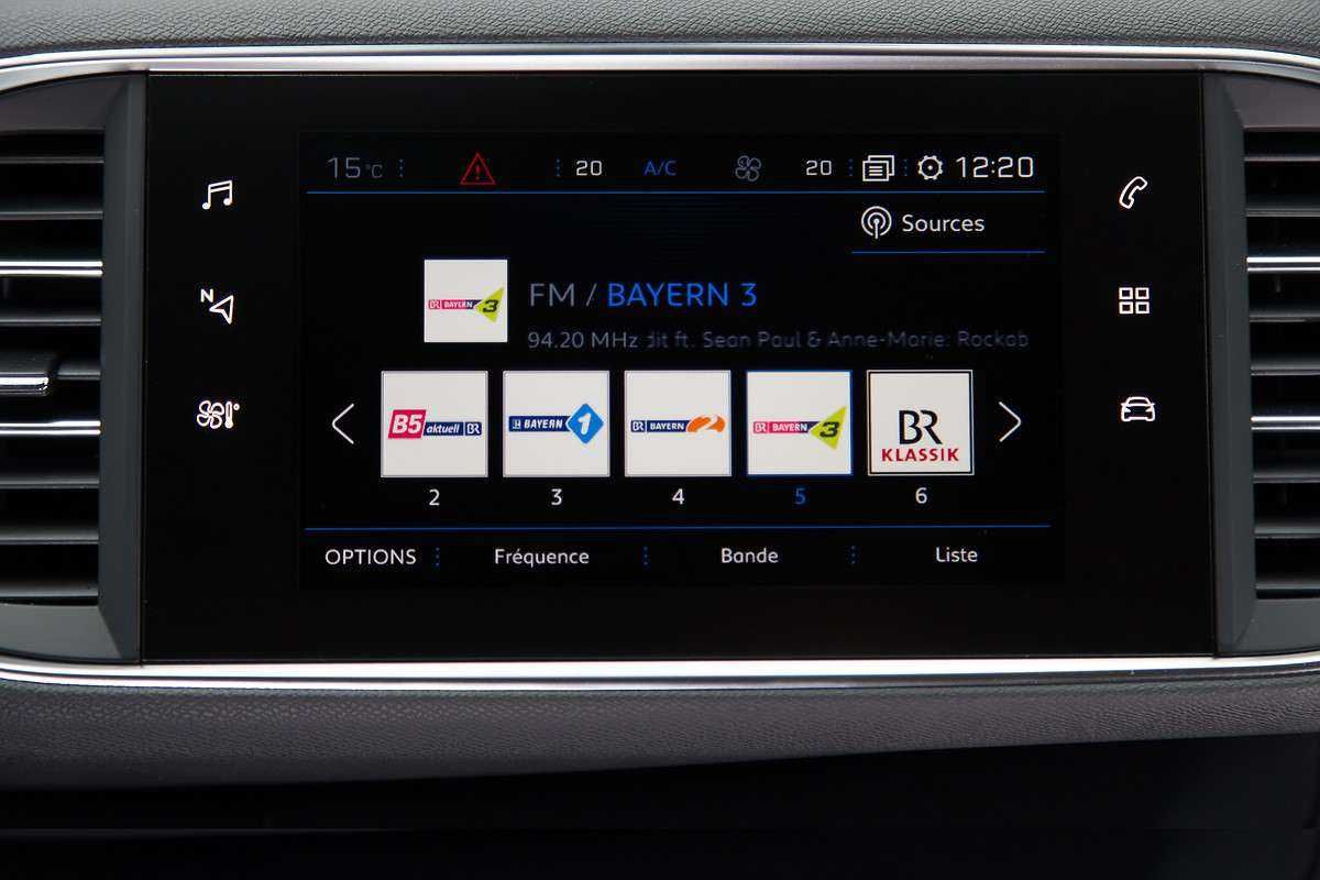 Ecrã LCD Peugeot e citroen