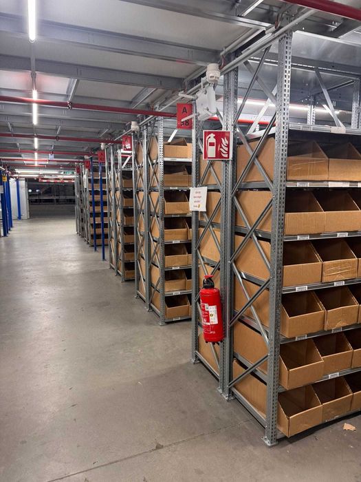 Regał magazynowy BITO 250 cm 60 cm głęboki 290 zł netto