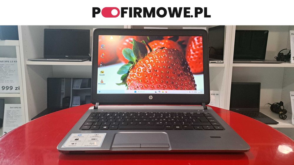Tani Laptop HP Probook 430 G1 13" i3 8GB/128SSD Win11 FV23 Gwarancja