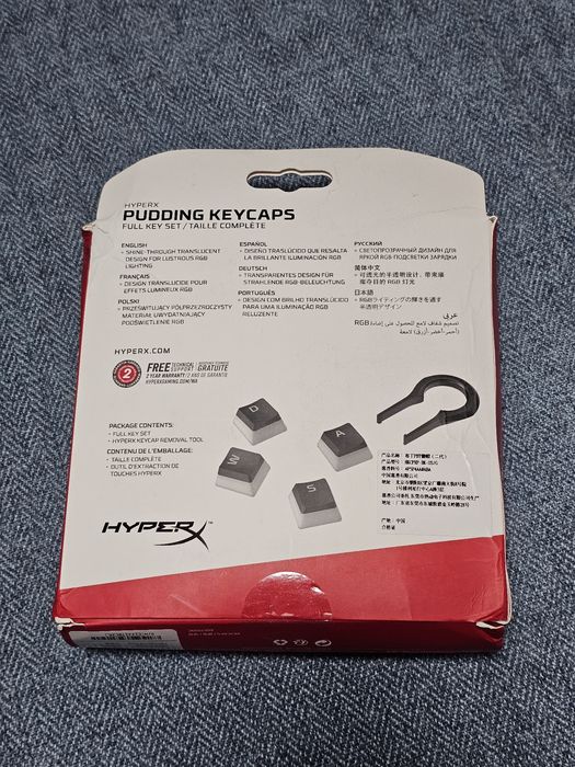 Набір кейкапів HyperX Pudding Keycaps PBT