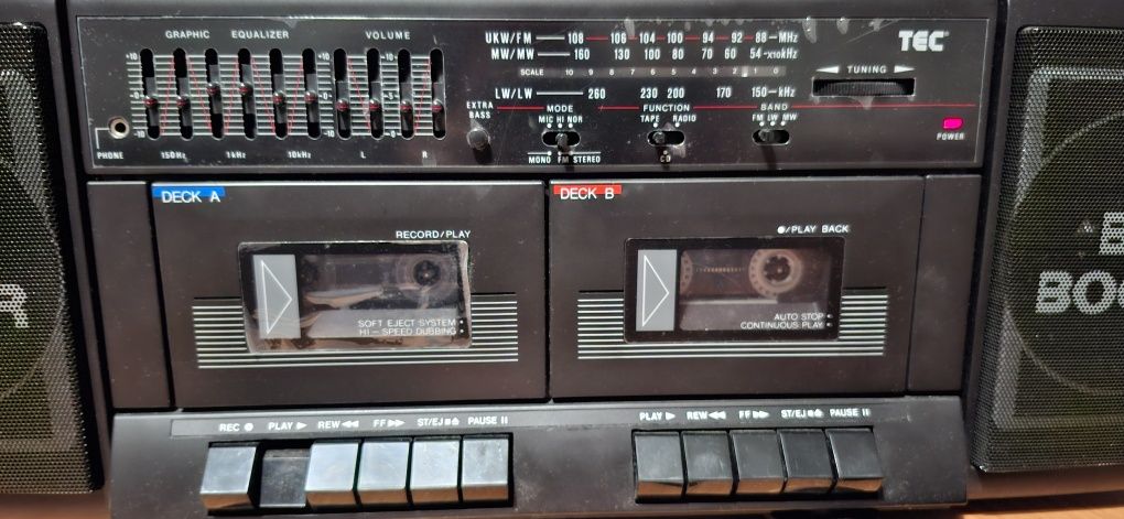 Radiomagnetofon stereo TEC