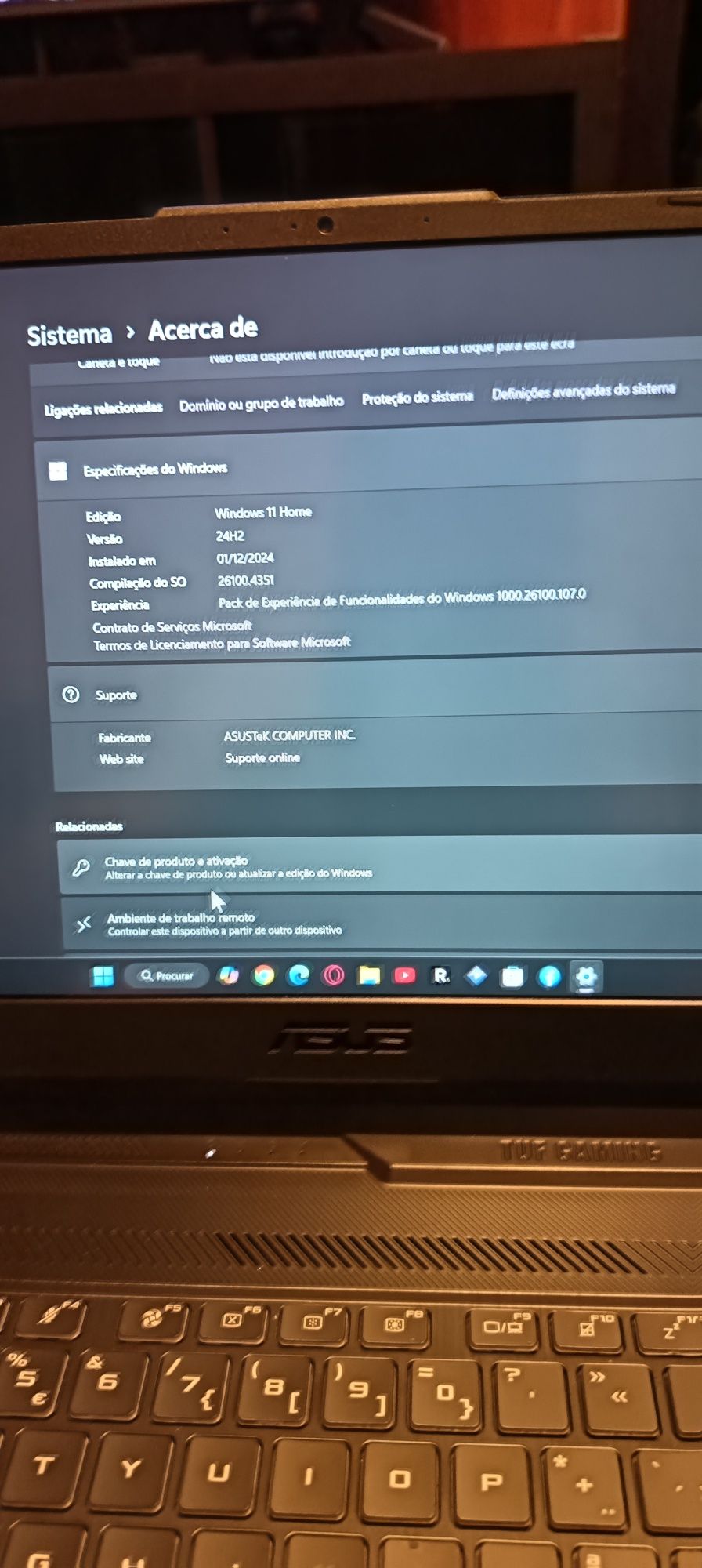 ASUS tuf gaming F15