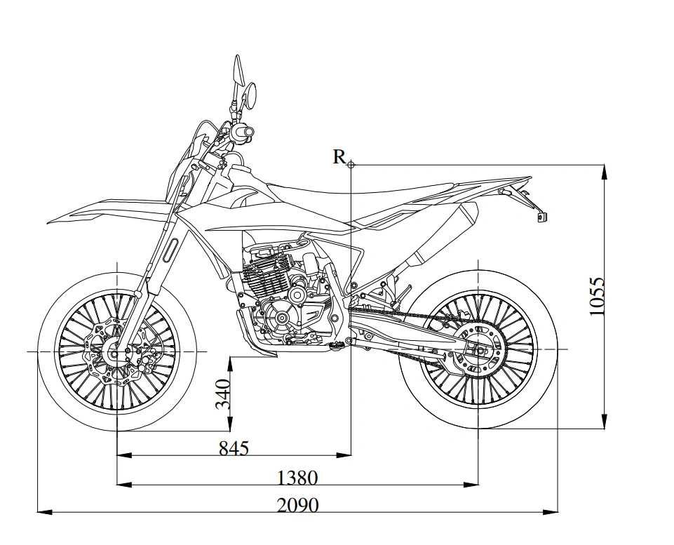 Cross cros JML EN 300 cc PRO Asix Kayo dostawa Białobrzegi Raty Enduro