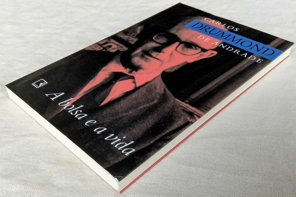 Livro A Bolsa e a Vida de Carlos Drummond de Andrade [Portes Inc]