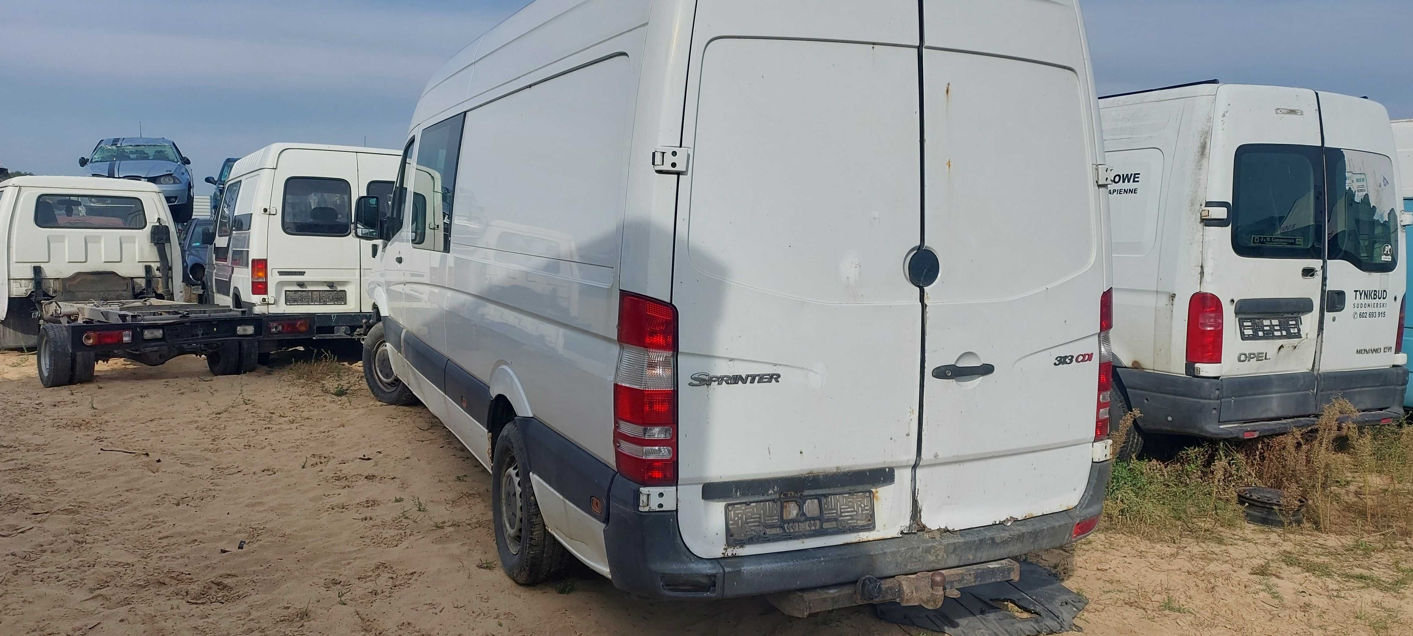 Mercedes Sprinter 313CDI MAXI NA CZĘŚCI