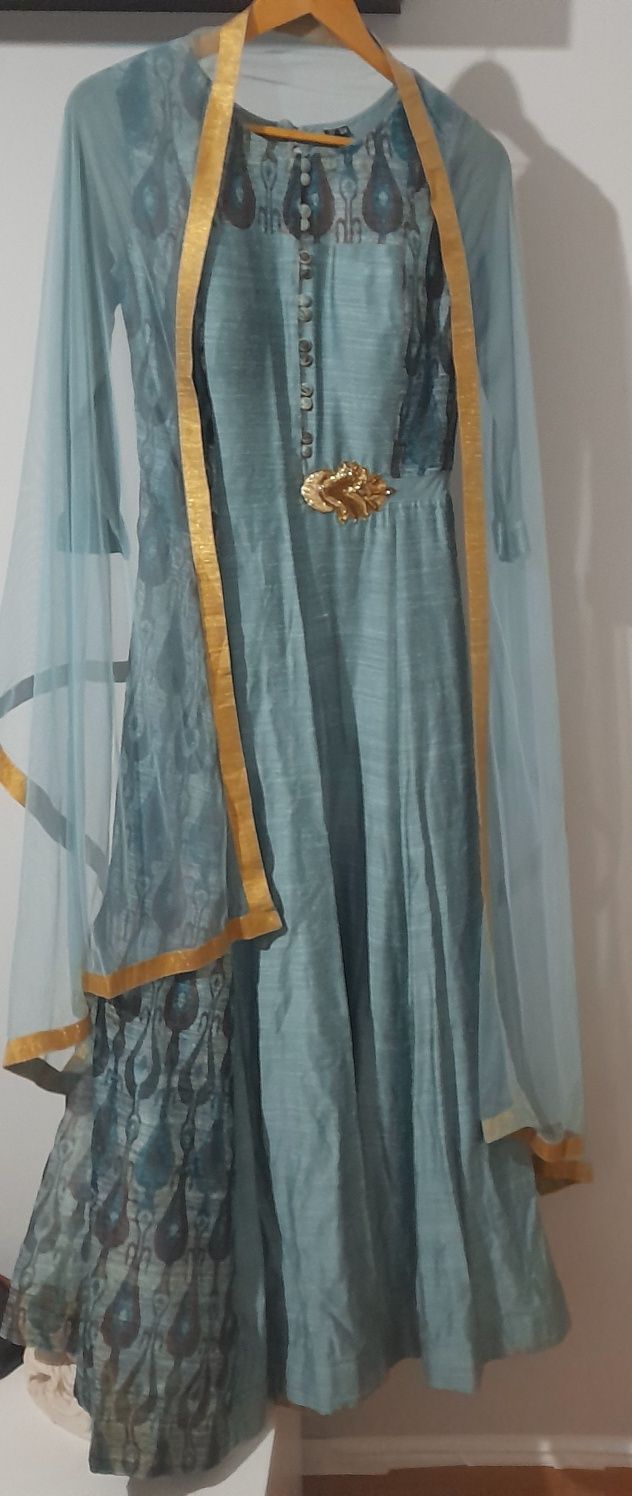 Vestido de cerimónia indiano