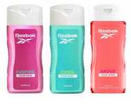 ZESTAW REEBOK 3x 400 ml żel pod prysznic damski MIX zapachów