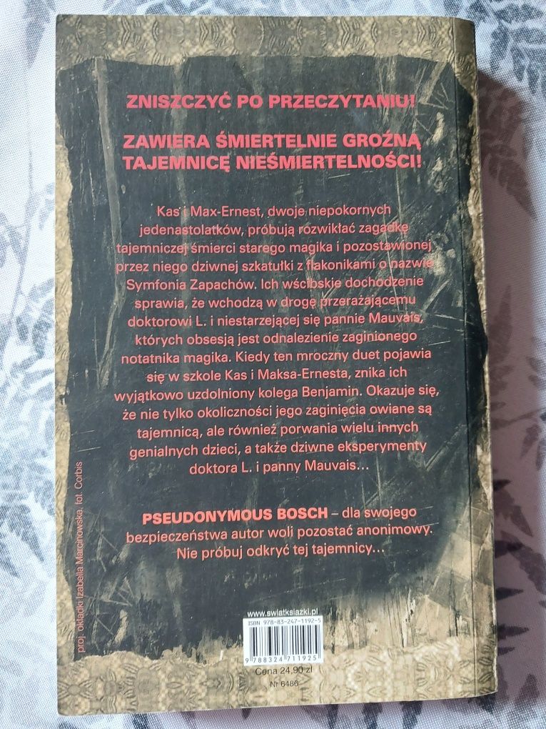 Książka Pseudonymous Bosch - Tytuł tej książki to tajemnica