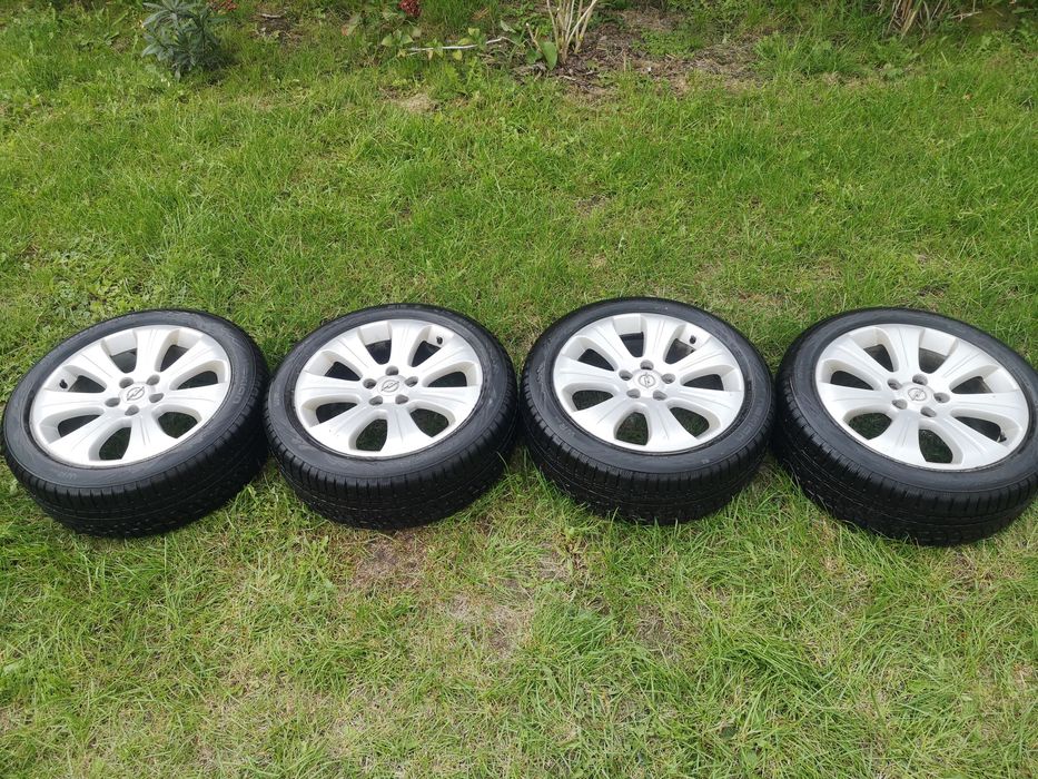 Alufelgi r. 17 Opel + opony zima