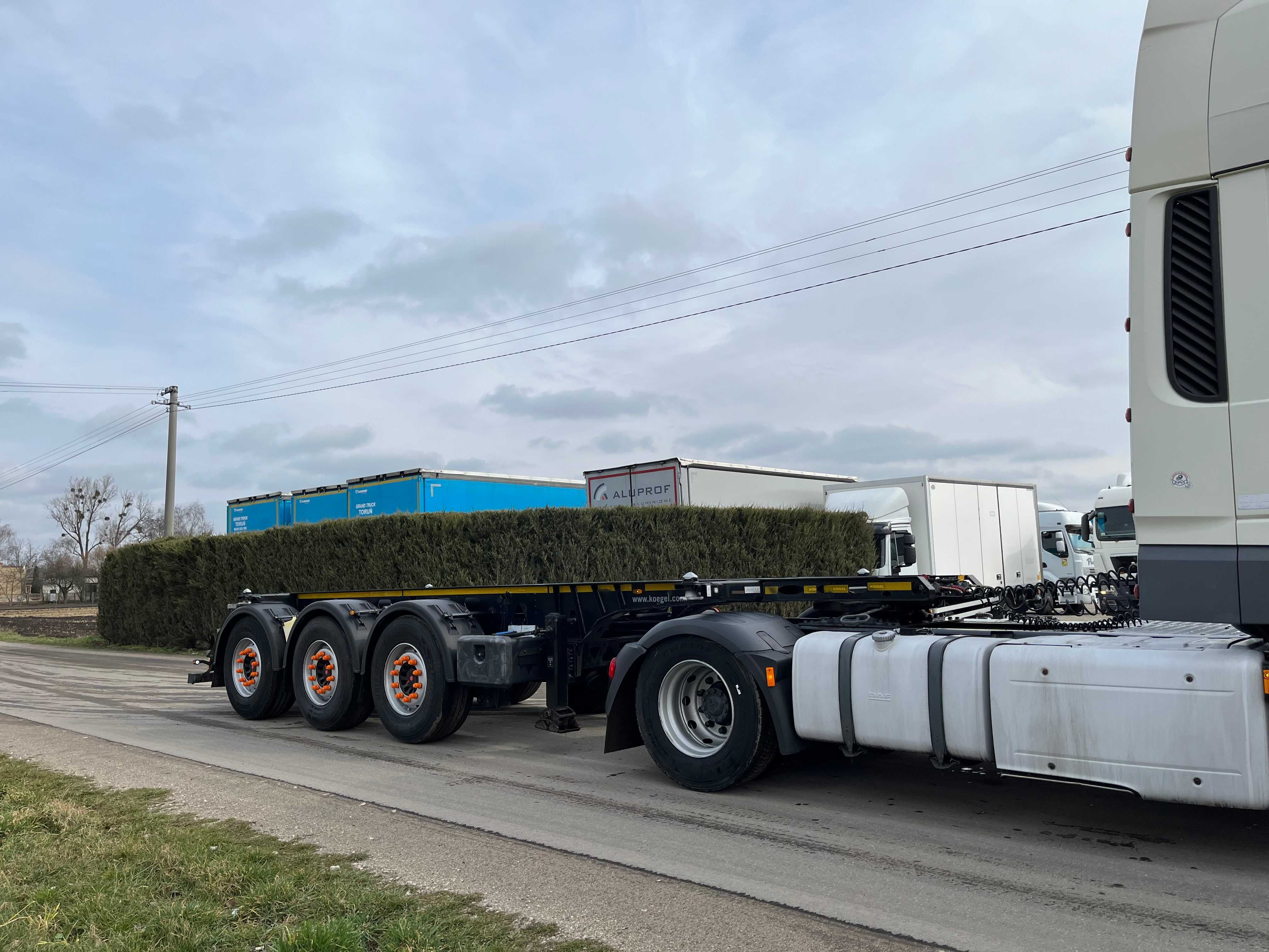 Wynajem Naczepa tank kontener 20 cysterna ADR *