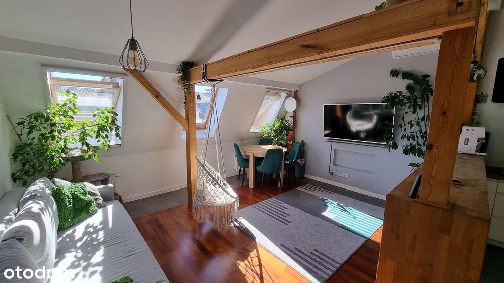 Wysoki standard, 73m2, antresola, klima, 3 pok., 4p., Zielony Romanów