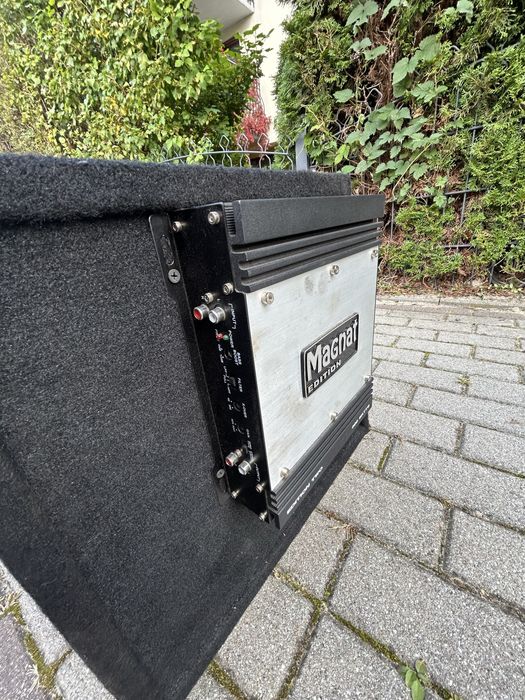 Tuba Suboofer Clarion + Wzmacniacz Magnat