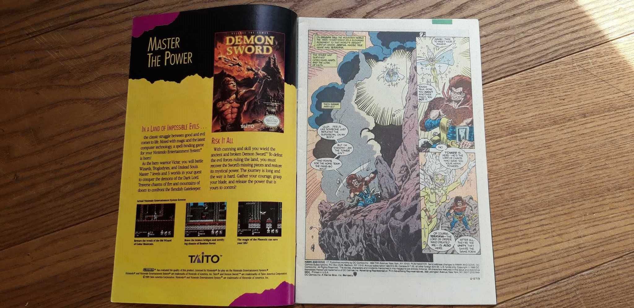 Hawk & Dove no 17, October 1990 DC Comics
