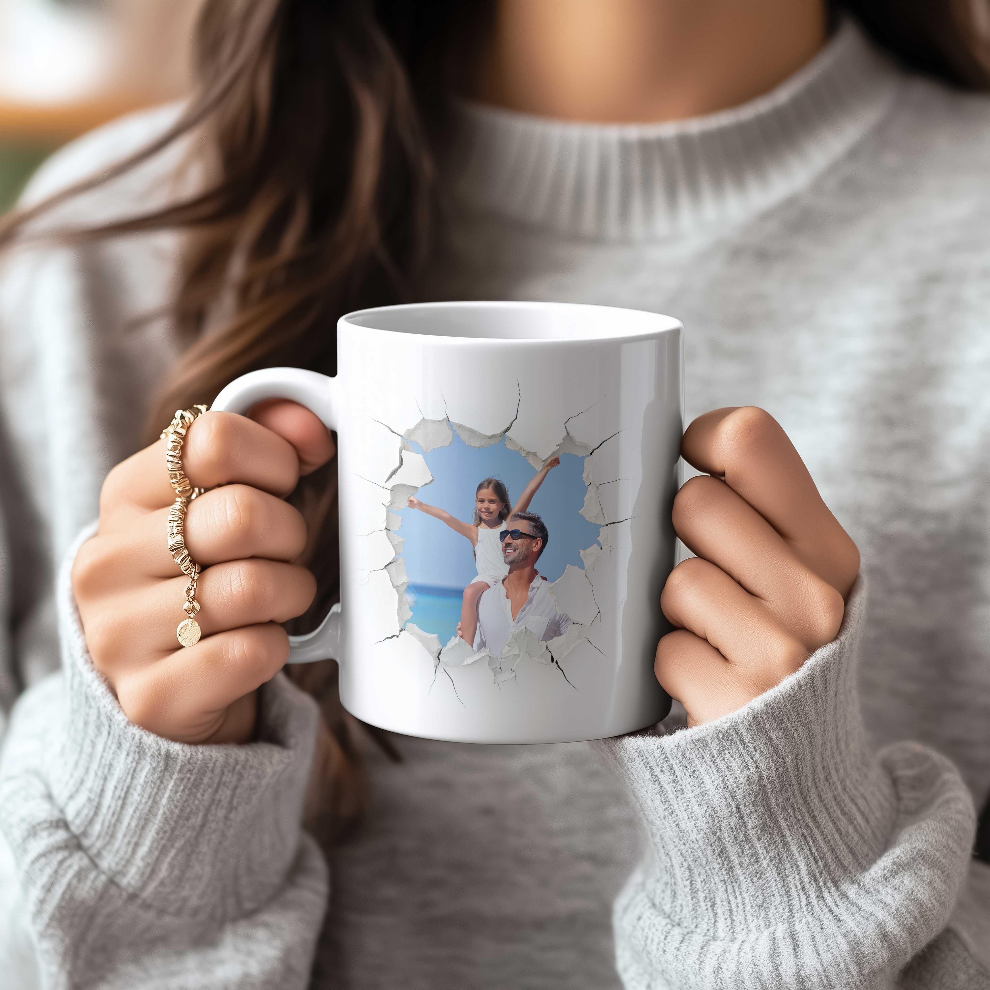 KUBEK 330ml z Twoimi zdjęciami – PERSONALIZOWANY PREZENT!
