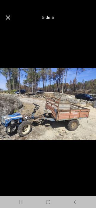 Motocultivador matriculado