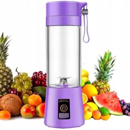 Blender przenośny shaker 380ml elektryczny