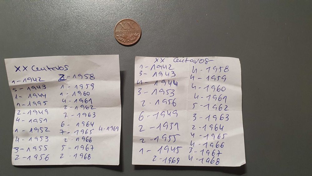 Moedas antigas para venda (XII)