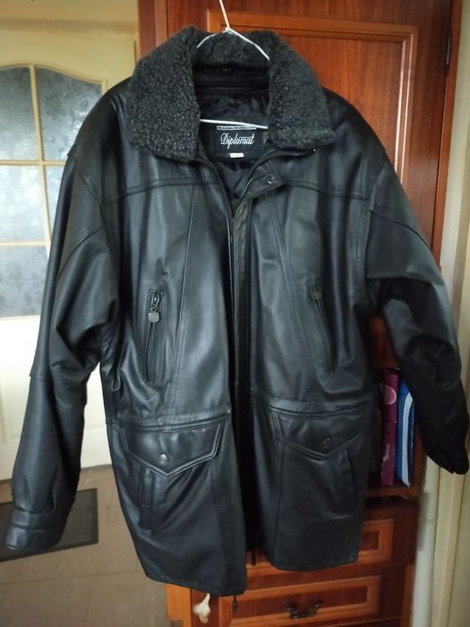Kurtka skórzana męska Diplomat orginal