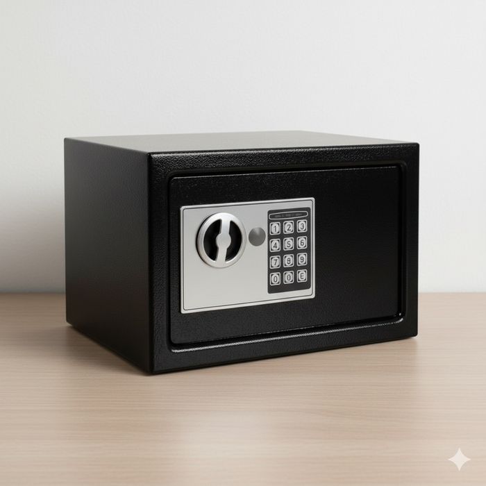 Сейф Malatec с электронным кодом и ключем для дома,