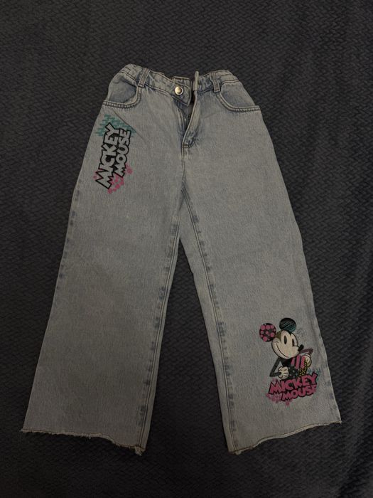 Джинси для дівчинки з Міккі Маусом