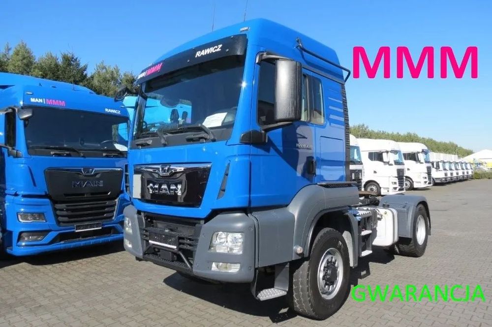 MAN TGS 18.470 4x4 LX HYDRODRIVE HYDRAULIKA PO KONTRAKCIE SERWIS MAN DE  hydraulika, Euro6d, sprowadzony z Niemiec, 1. właściciel,
