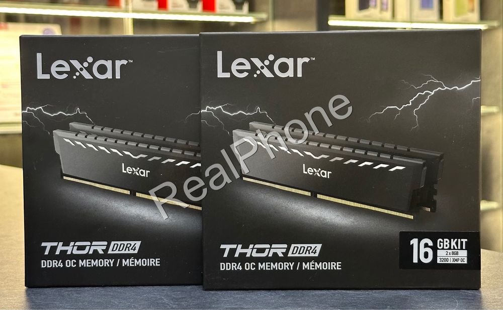 Оперативна пам'ять Lexar 16 GB (2x8GB) DDR4 3200 MHz Thor