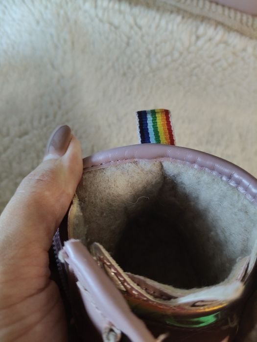 Демісезонні чоботи для дівчинки