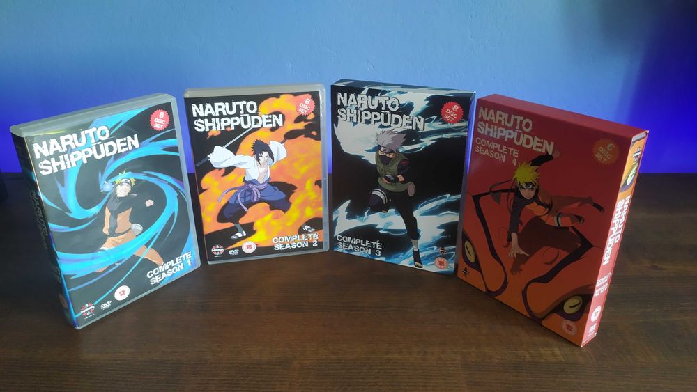 Naruto Shippuden - 4 kompletne sezony