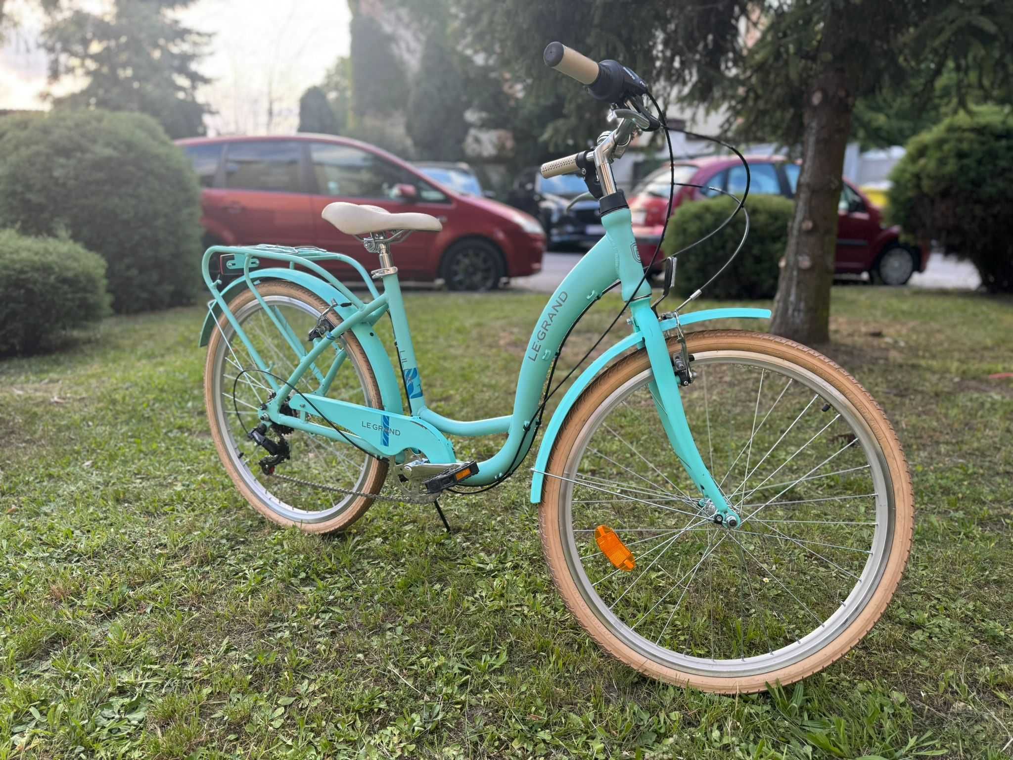 Rower Le Grand Lille (pistacjowy, rama 17" koła 26")