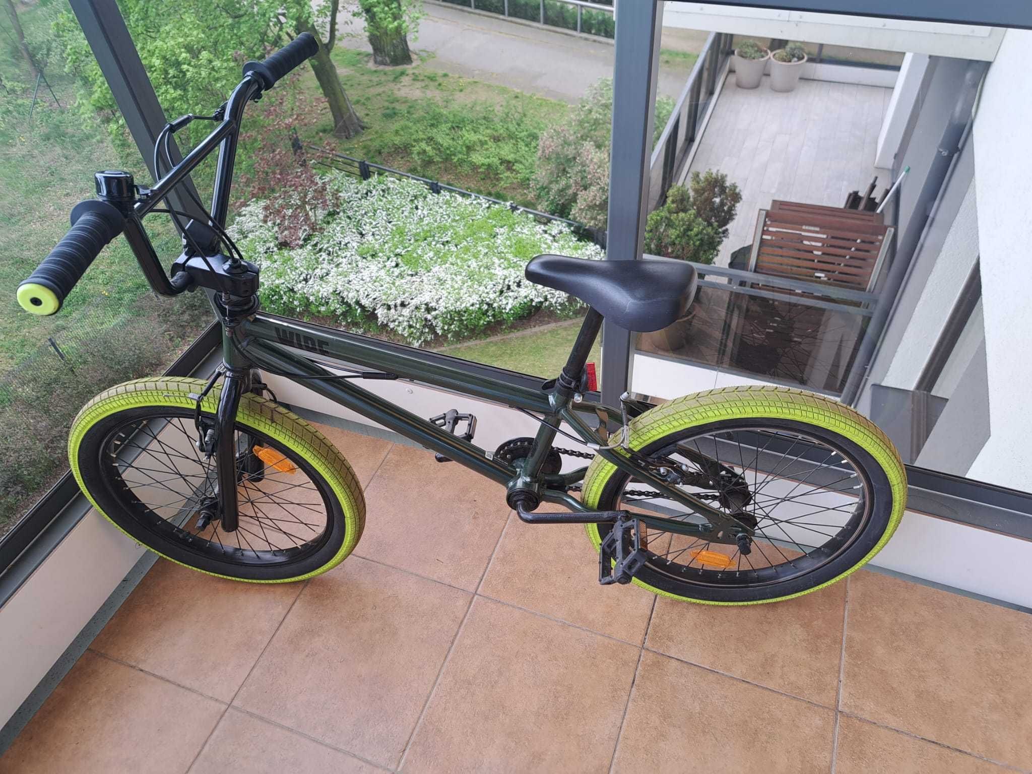 Rower BMX Btwin Wipe 500 20" do jazdy na Pumptrack