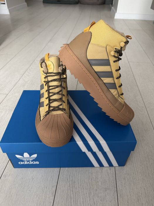 Черевики кросівки дятячі adidas Superstar winter