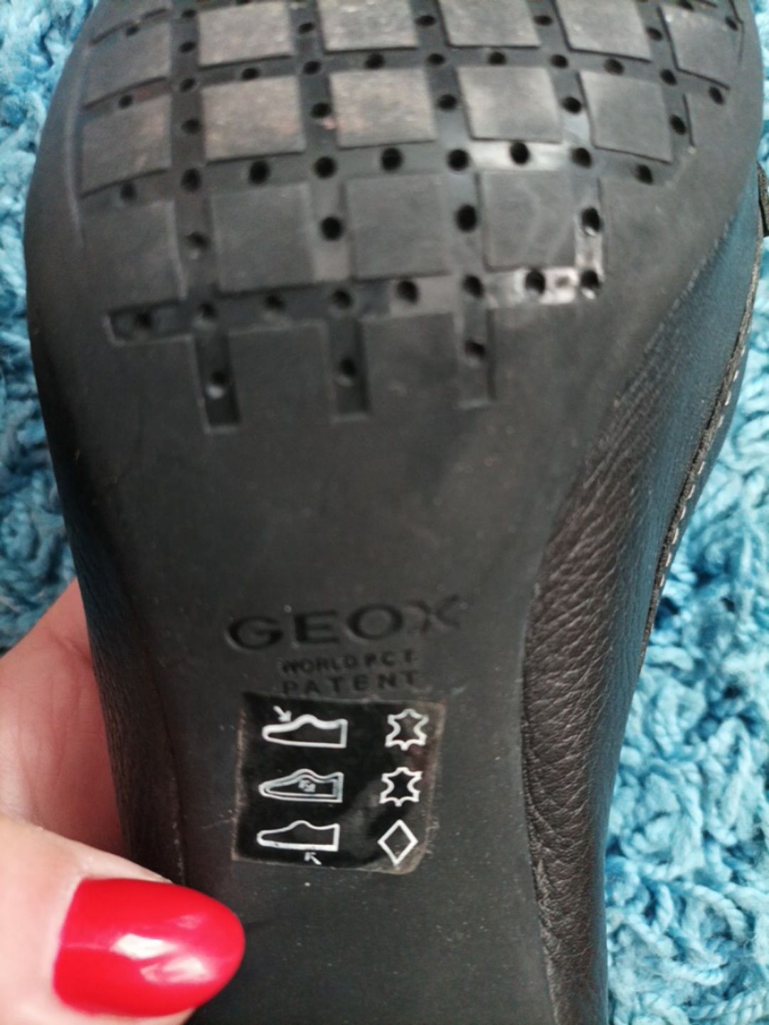 Натуральна шкіра брендові туфлі Geox