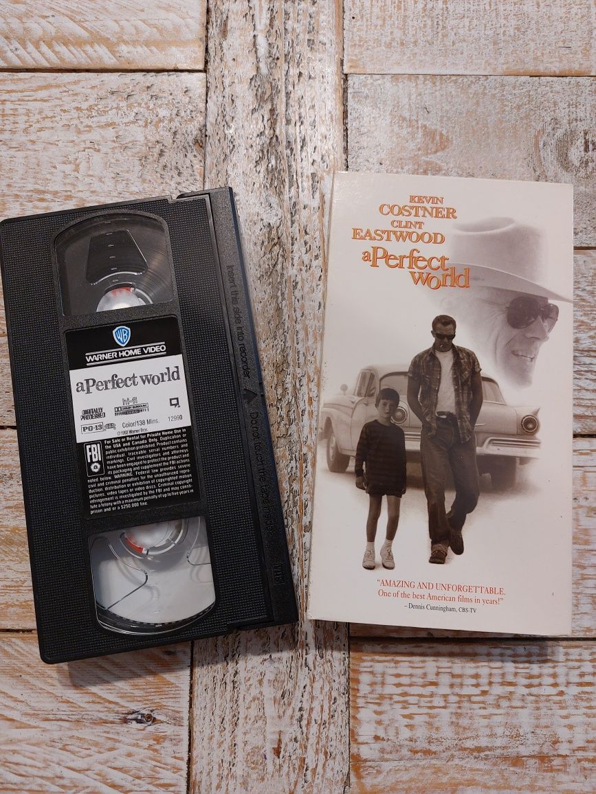 A perfect world. Kaseta vhs. Kevin Costner, Clint Eastwood