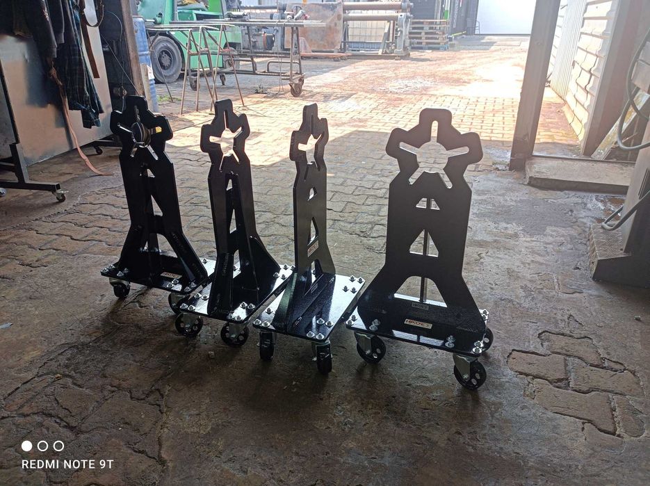 Stojak pod piasty ,kobyłki, wózki , solidne 10mm