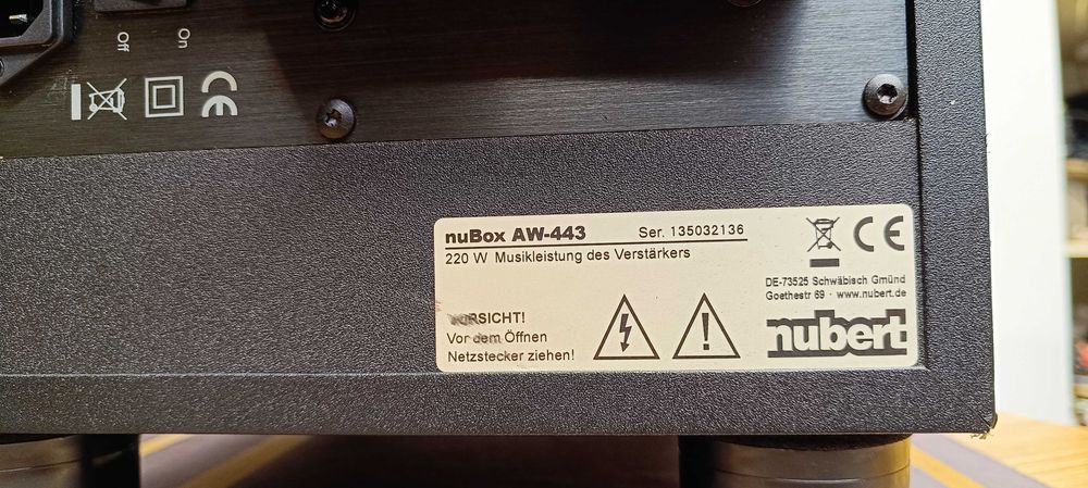Сабвуфер NUBERT SW-200 ( nuBox AW-443)