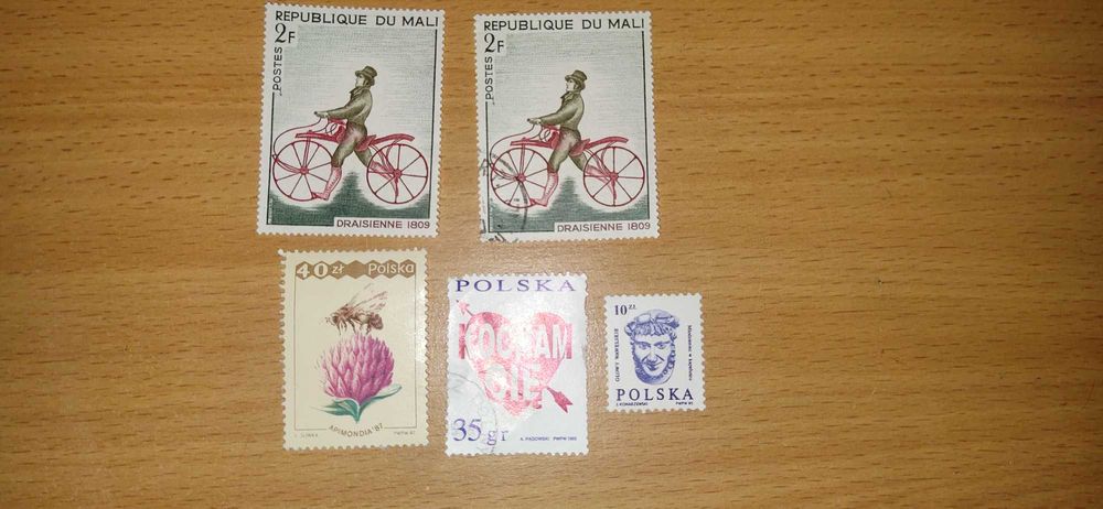 Znaczki pocztowe filatelistyka kolekcjonerskie znaczki